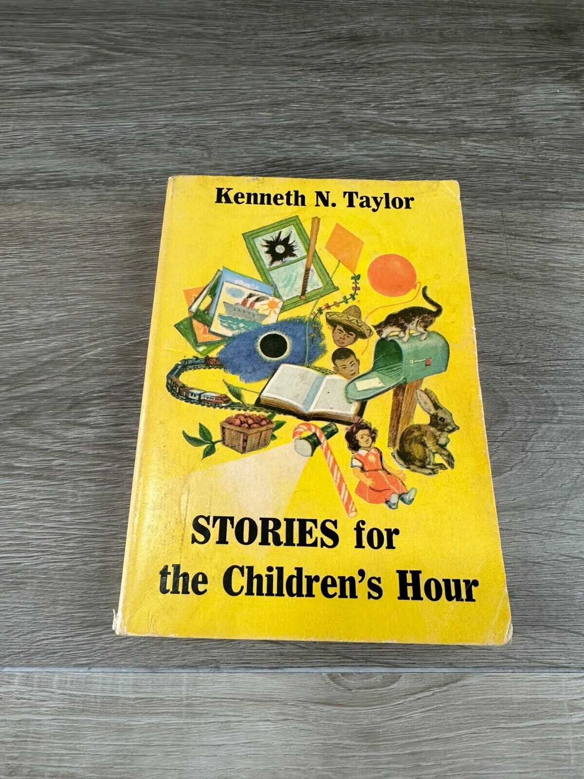 1953 Stories for Childrens Hour by Taylor Vintage Elementary Reading Book