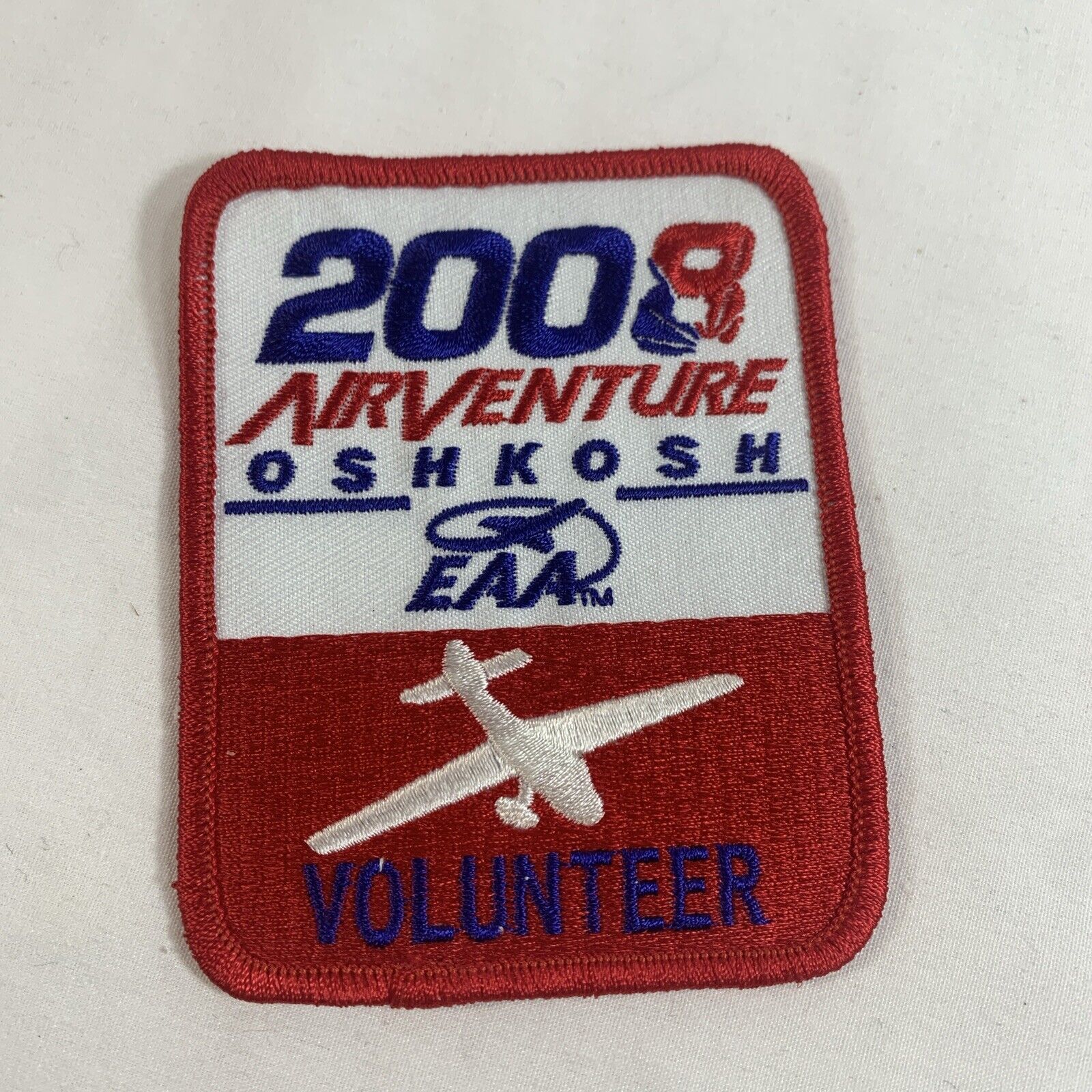 2008 EAA Airventure Oshkosh Volunteer Patch