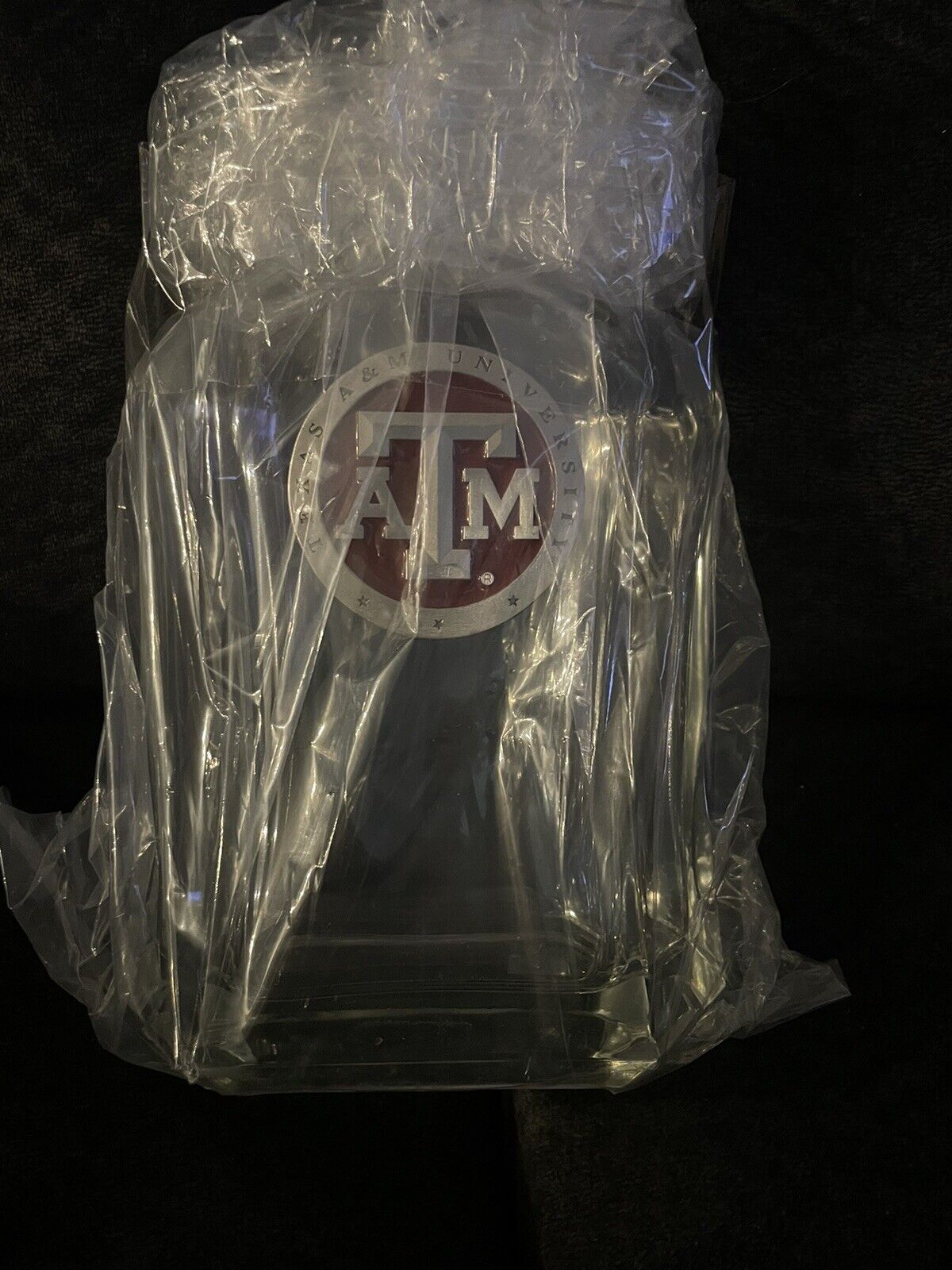 Texas A&M Capitol Decanter | 24 OZ Whiskey Decanter for Liquor. Heritage Pewter