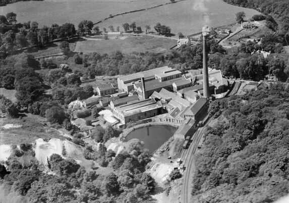 William Somerville Dalmore Paper Mill, Auchendinny Scotland 1930s OLD PHOTO 1
