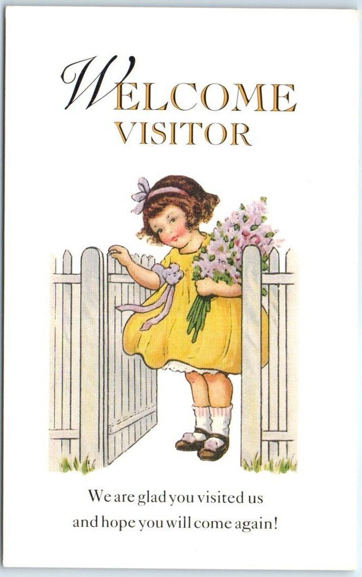 Come Before the Lord - Exodus 16:9 - Welcome Visitor - Girl w/ Flowers Art Print