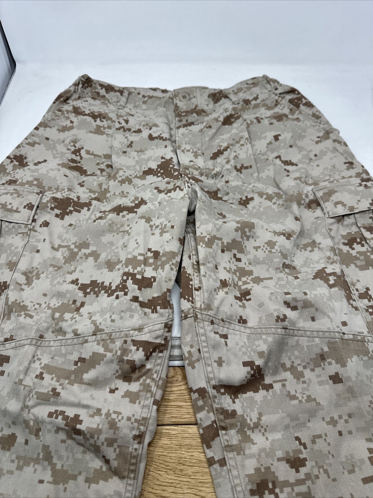 USMC Issue Desert MARPAT Camouflage MCCUU Pants Trousers Size 32 Short