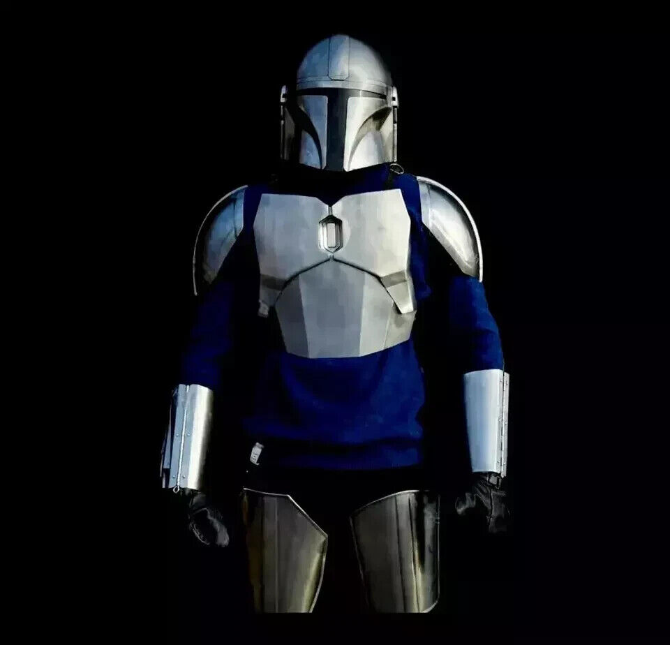 Medieval Mandalorian Full Body Armor Suit Star Wars Cosplay Larp Armour Boba Fet