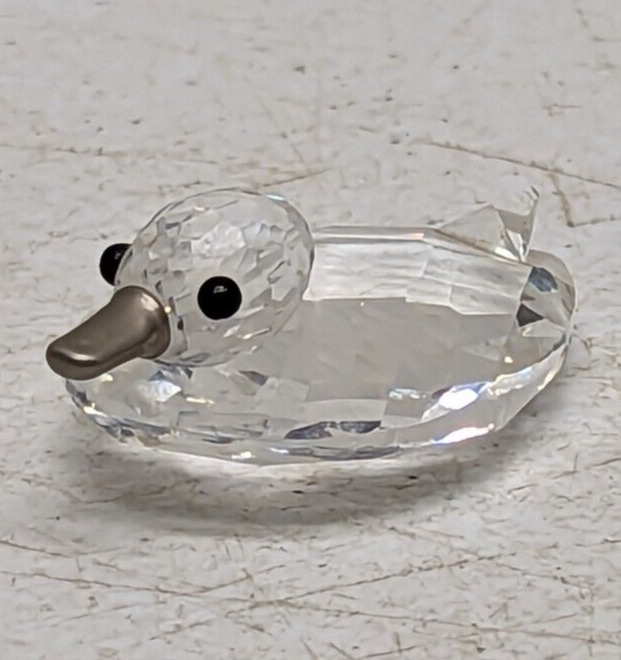 Swarovski Crystal Mini Mallard Duck Metal Beak 7653