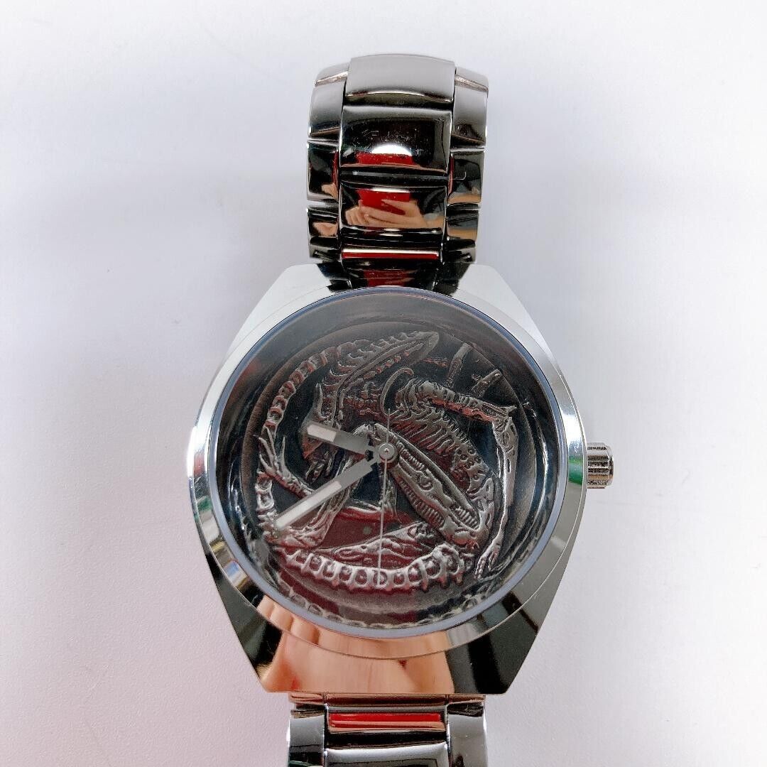 World Limited To 5000 Fossil Alien Men’s Wristwatch Tested \