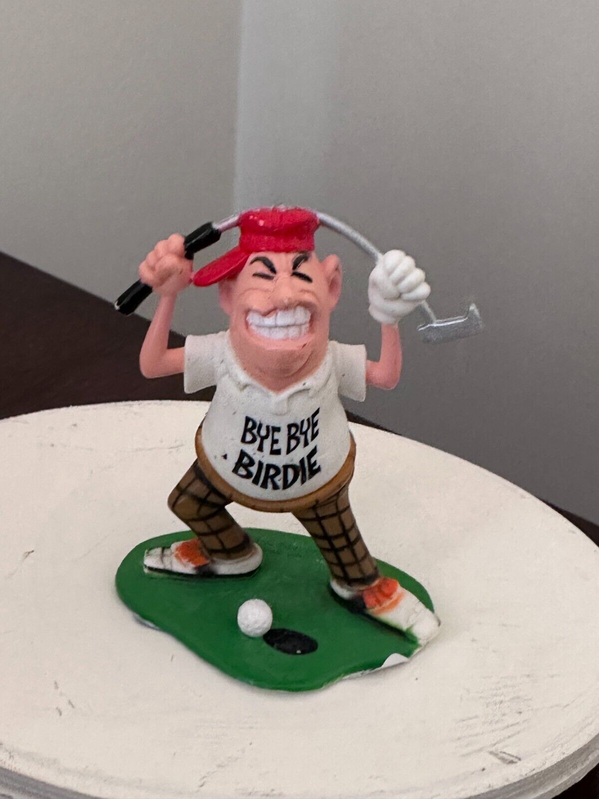 Vintag Slapstix Bye Bye Birdie Golfer Figurine