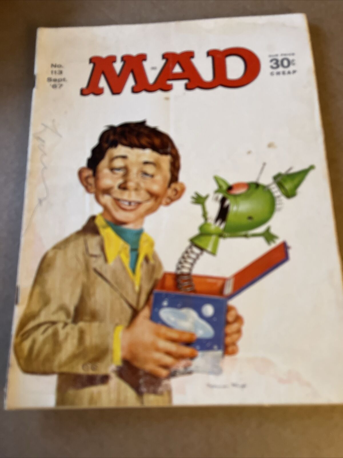 Mad Magazine #113  September  1967 good BARGAIN shipping included