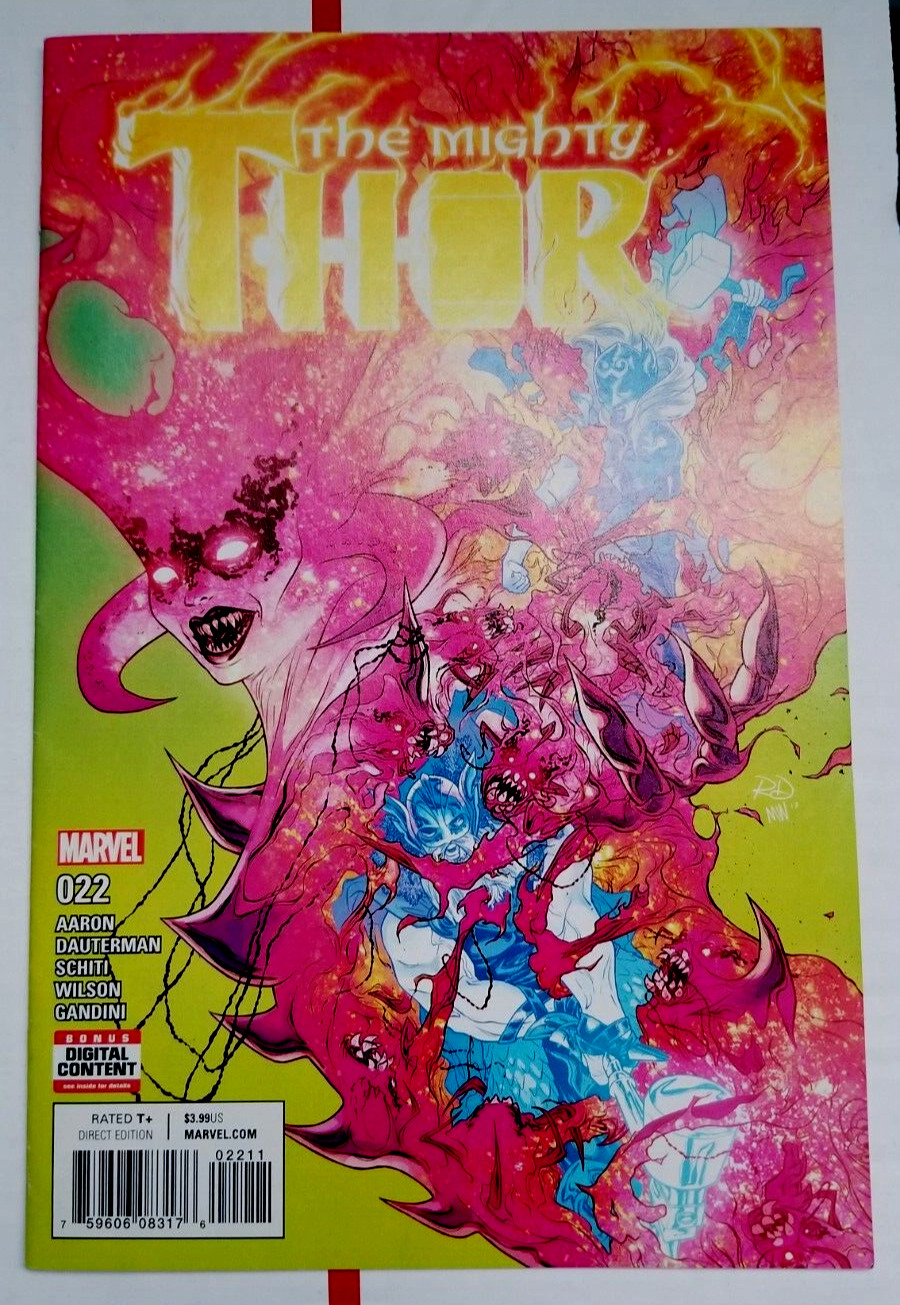 Mighty Thor #22 Oct 2017 VF-NM Marvel Key 1st Appearance of the Queen of Cinders