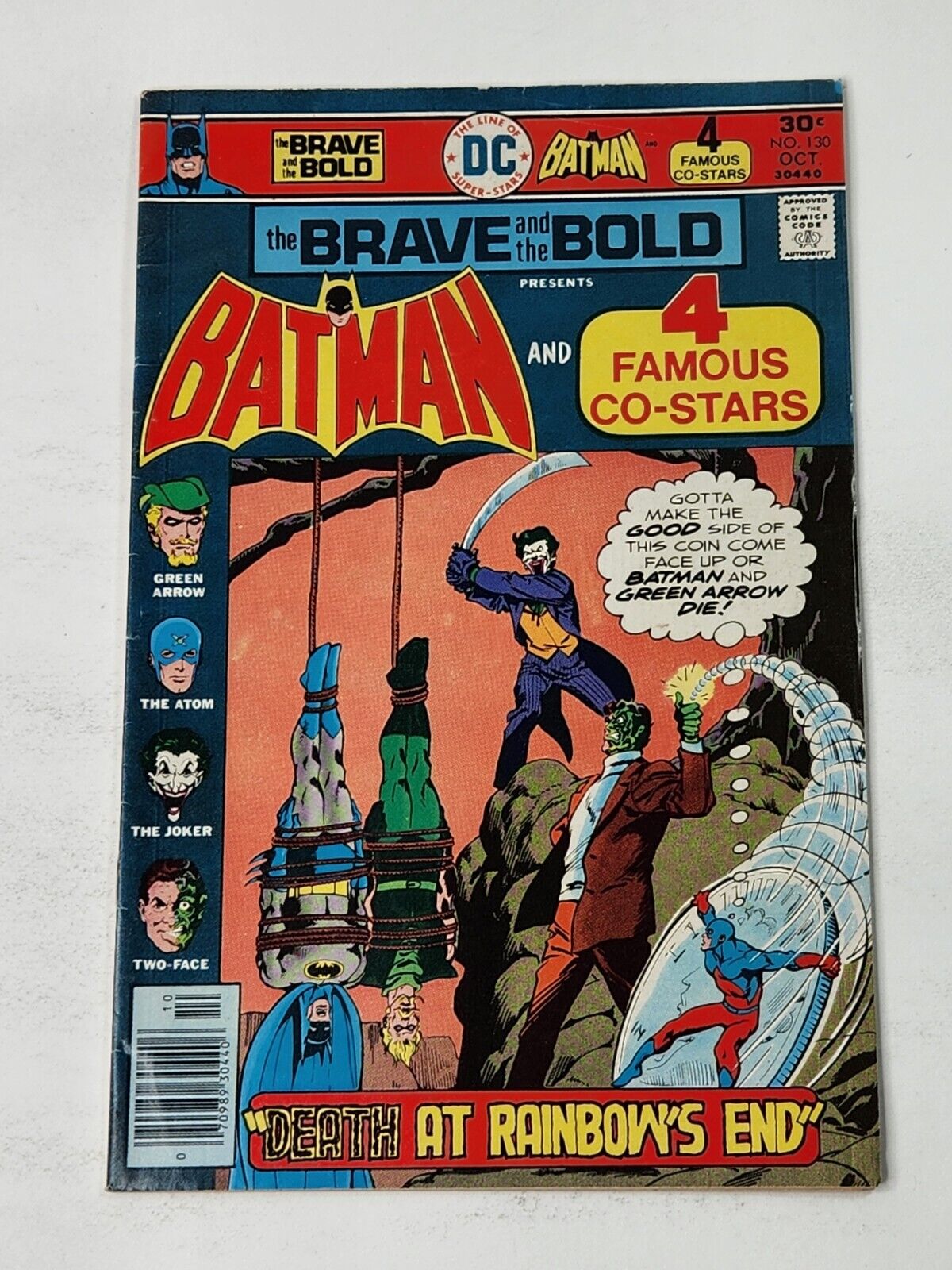 Brave and the Bold 130 NEWSSTAND DC Comics Batman Bronze Age 1976