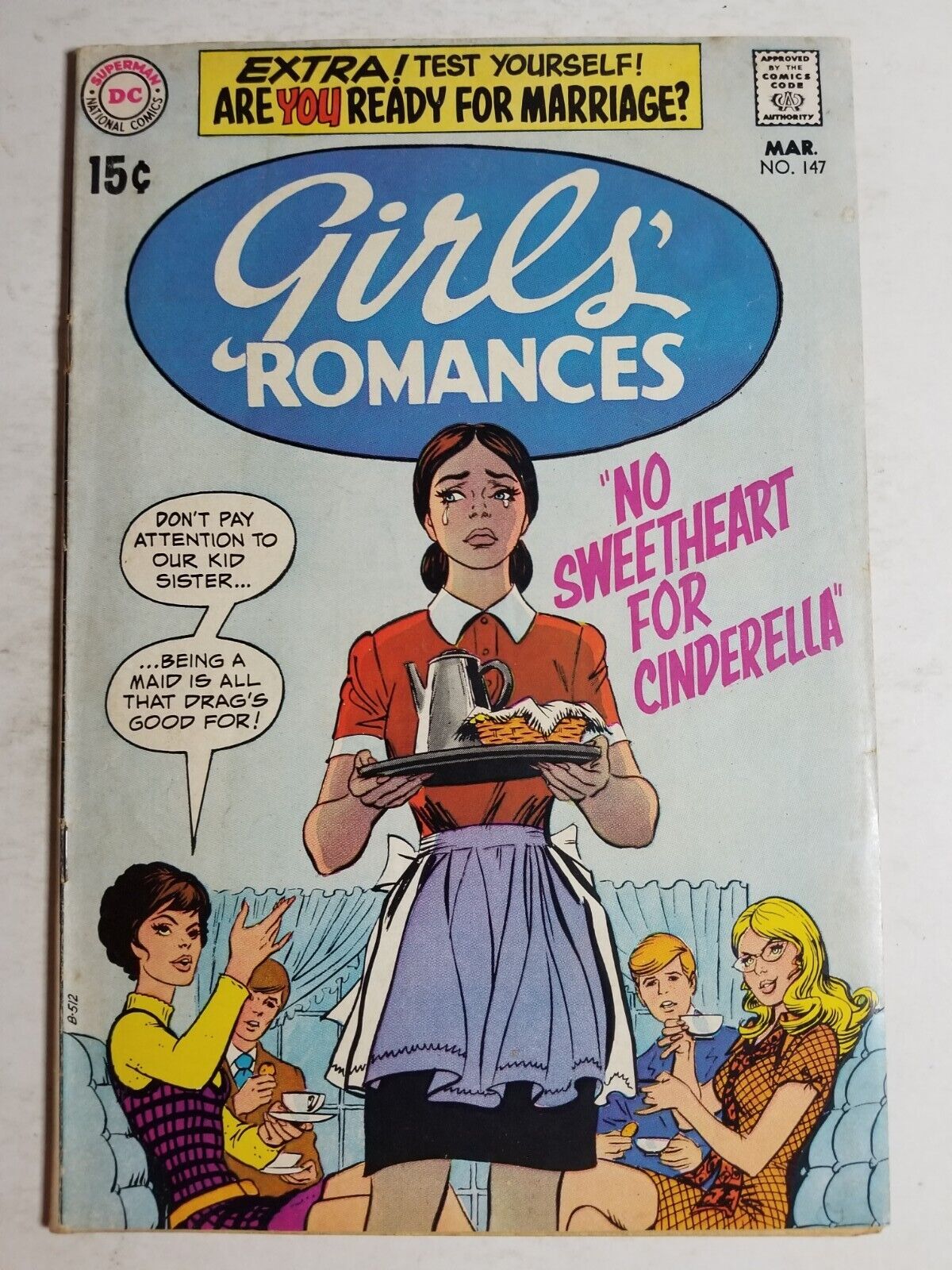 Girls\' Romances (1950) #147 - Very Good/Fine 