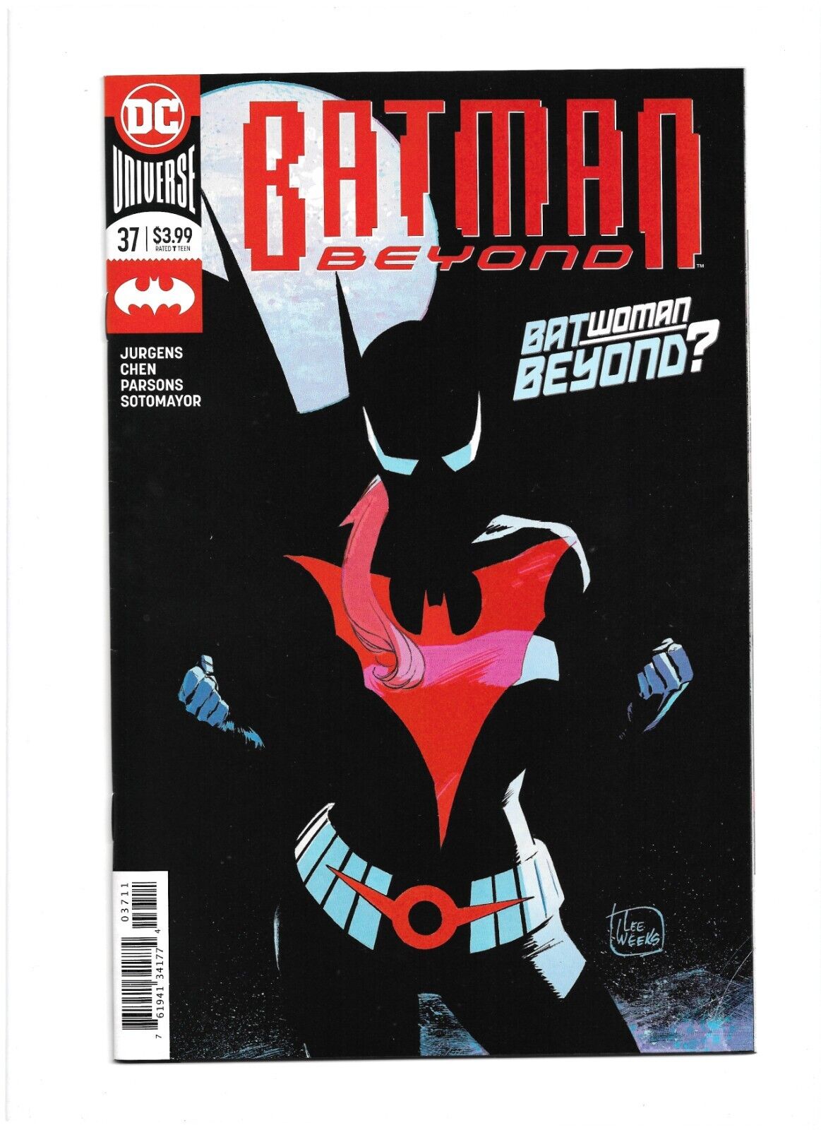 Batman Beyond #37 1st Batwoman Beyond and Cover DC Comics VF+ Copies