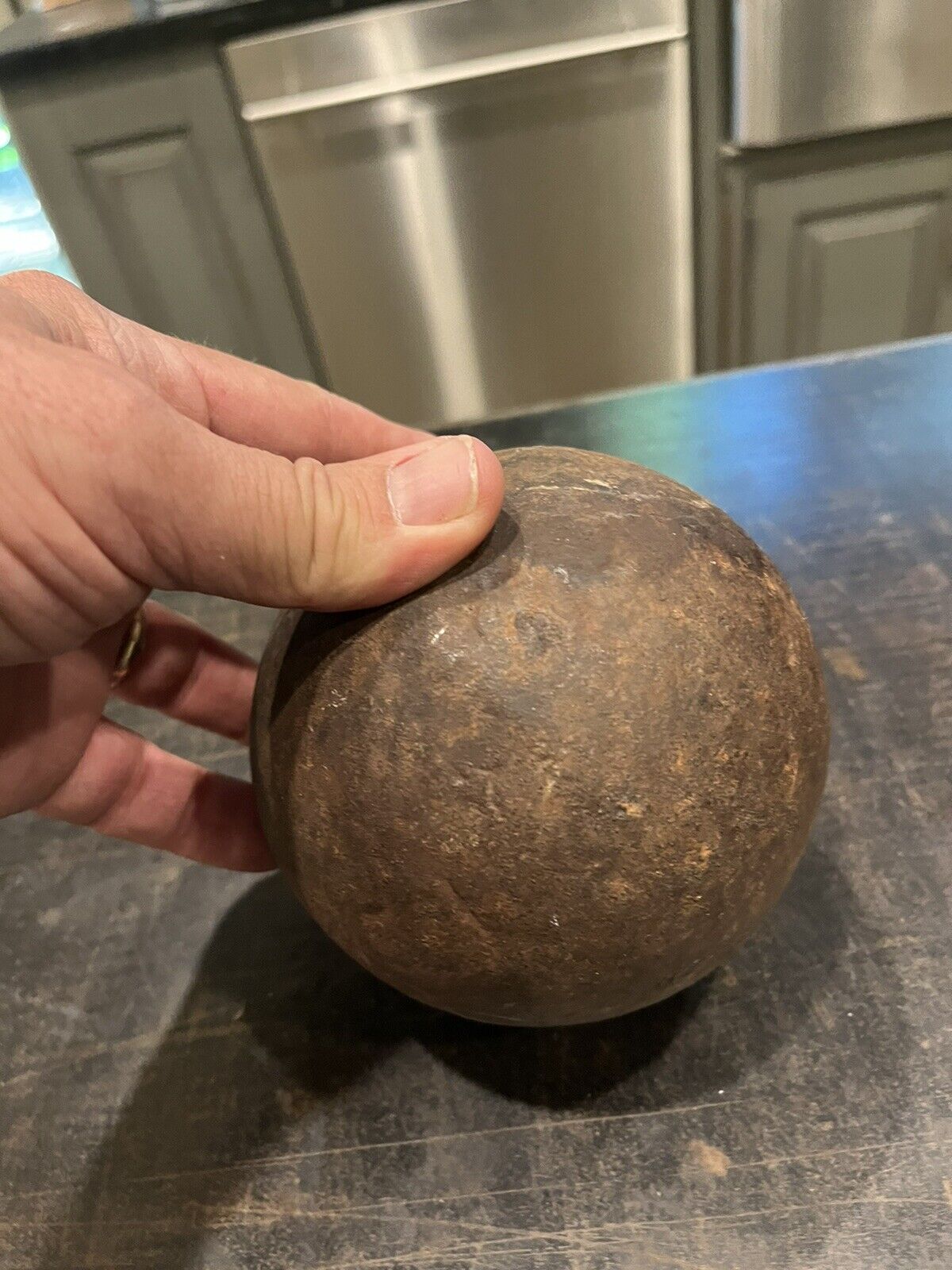 13 Pound American revolutionary War Solid Shot Cannon Ball