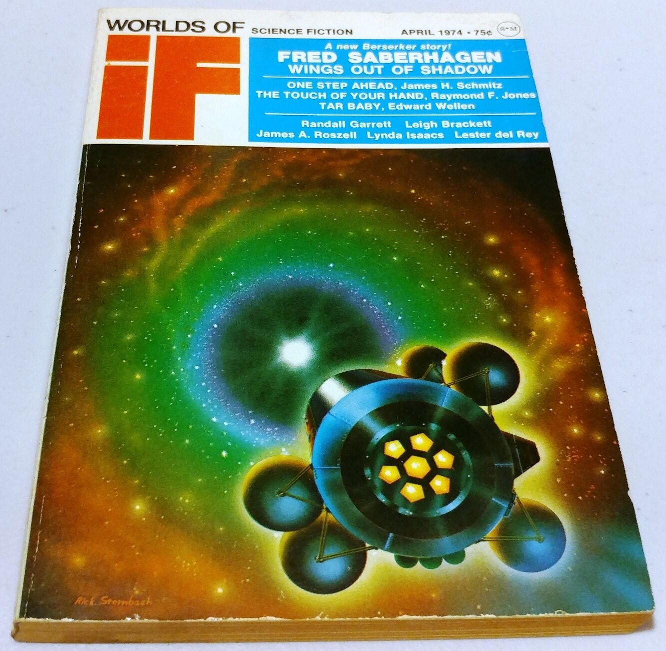 Vintage - Worlds Of If- Science Fiction - April- 1974 - PLEASE READ