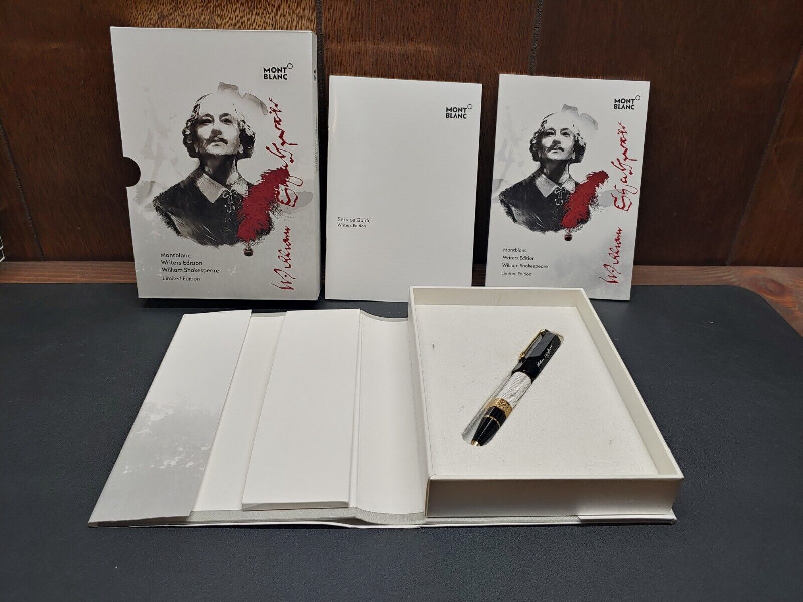 MONTBLANC 2016 William Shakespeare Writers Limited Edition Ballpoint Pen - Desc