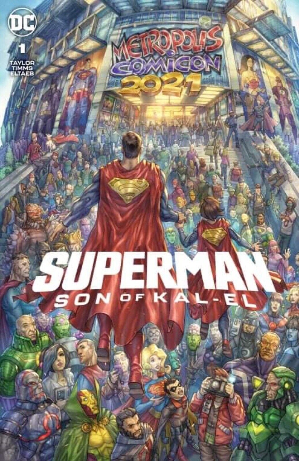 🚨💥 SUPERMAN SON OF KAL-EL #1 ALAN QUAH Exclusive Trade Dress Variant LTD 3000