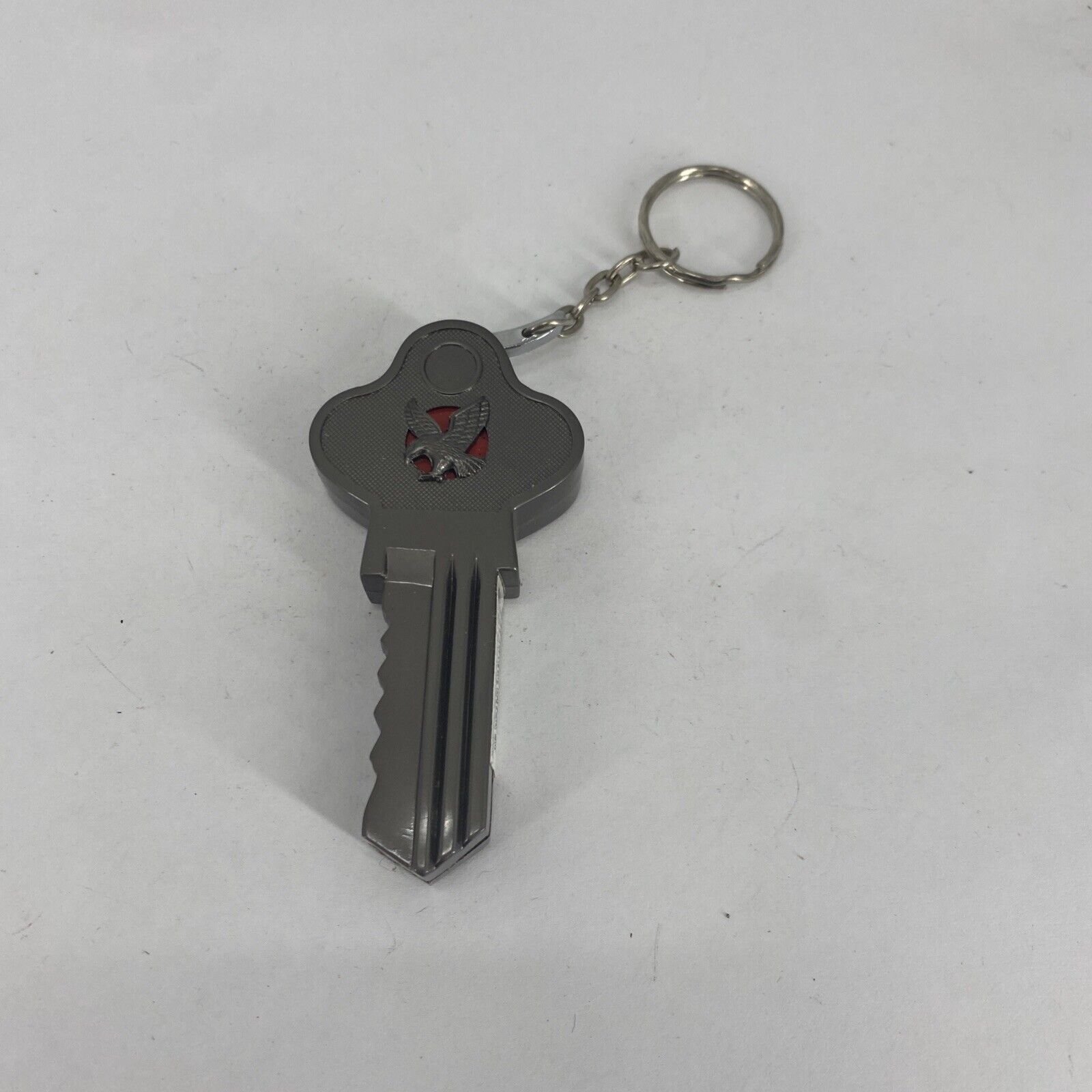 Novelty RARE Z Best Refillable Butane Keychain Lighter Key-Shaped with Eagle