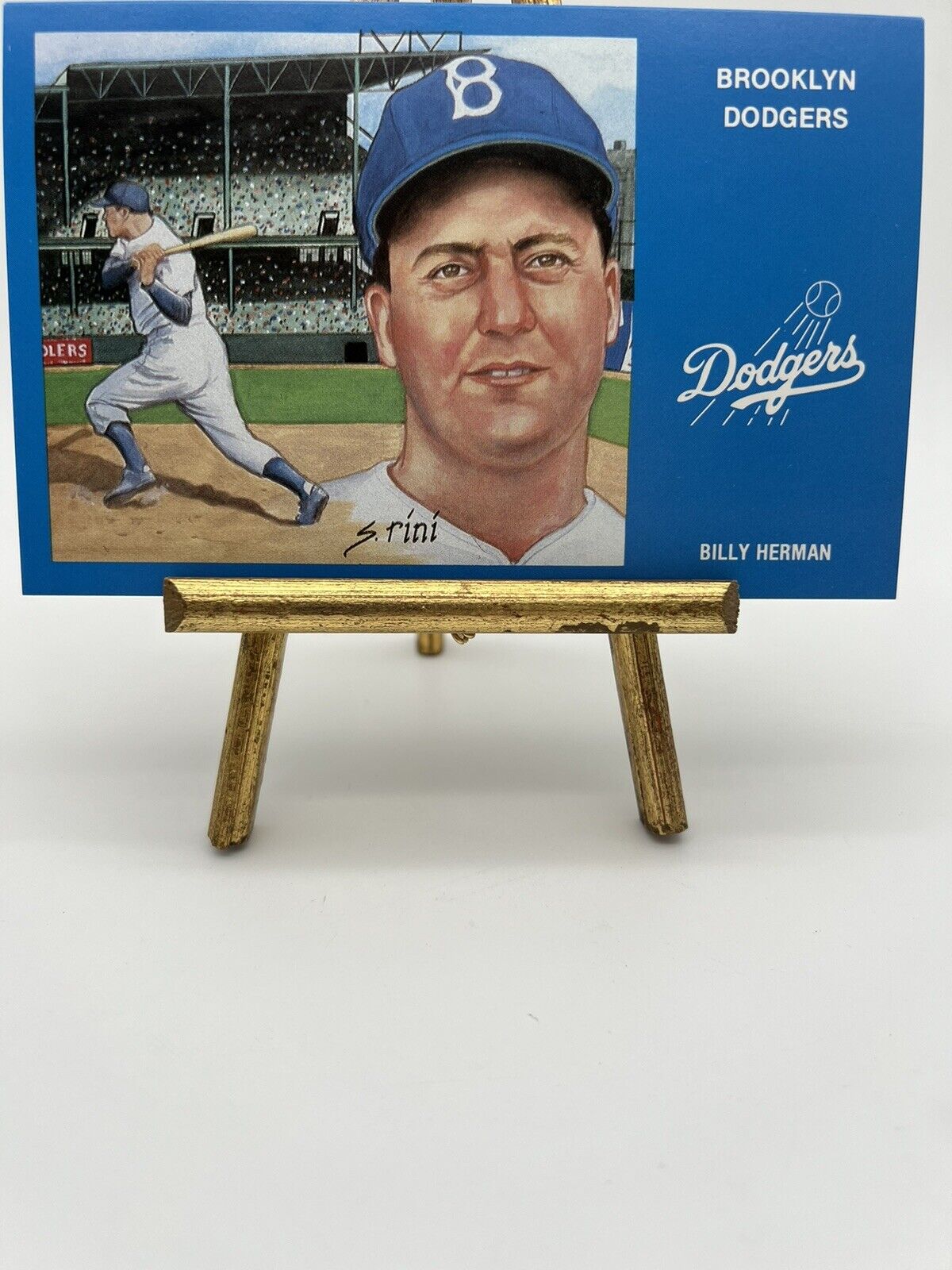 Lot of (12) 1991 Brooklyn Dodgers Rini Postcards Sets Series No. 4