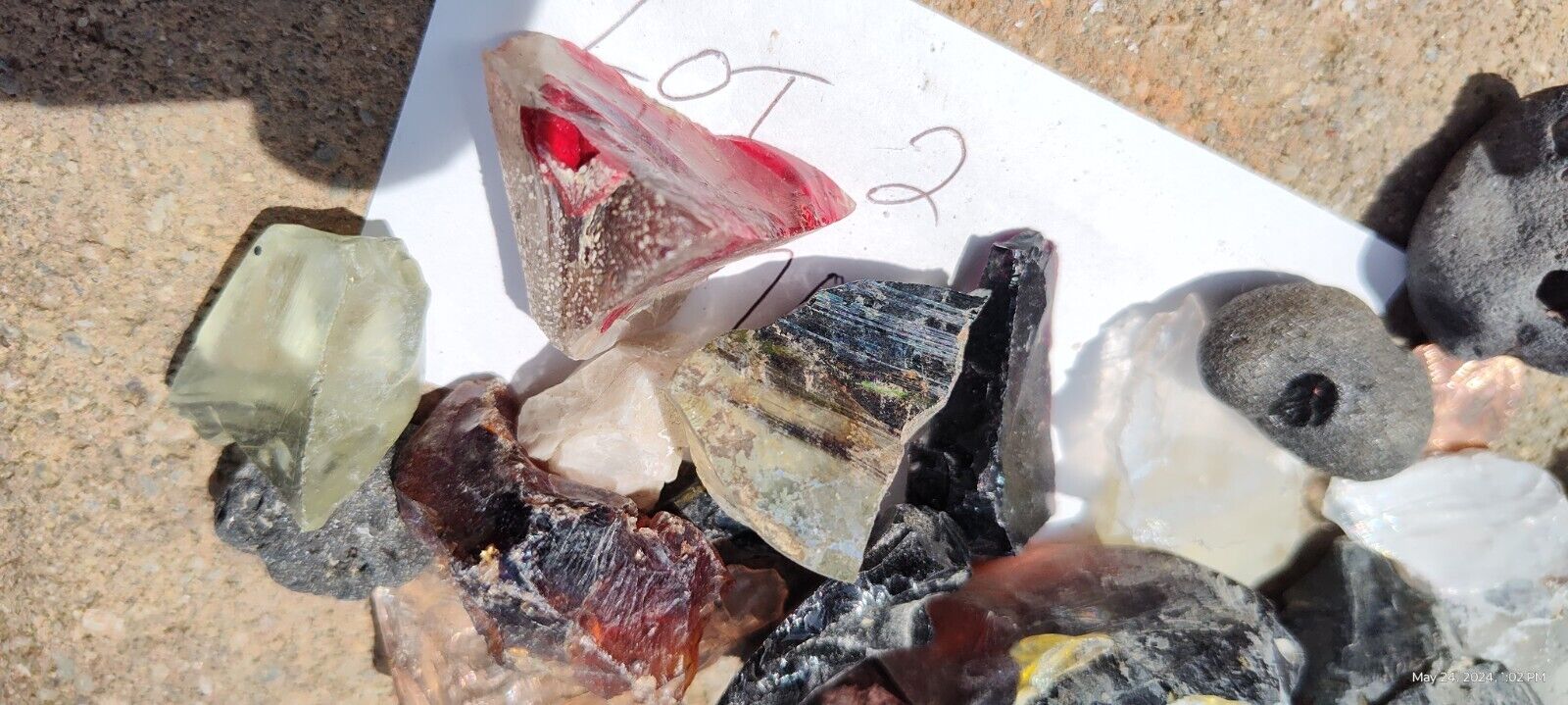 Various Rare Specimens Rocks Crystals Minerals Fossils etc 700 Gram Mixed2