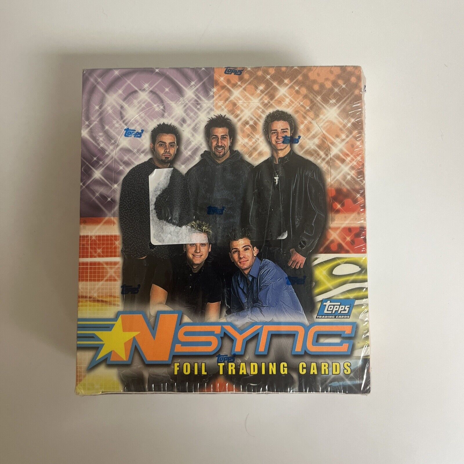 2000 Topps NSync Foil Trading Cards Box Factory Sealed