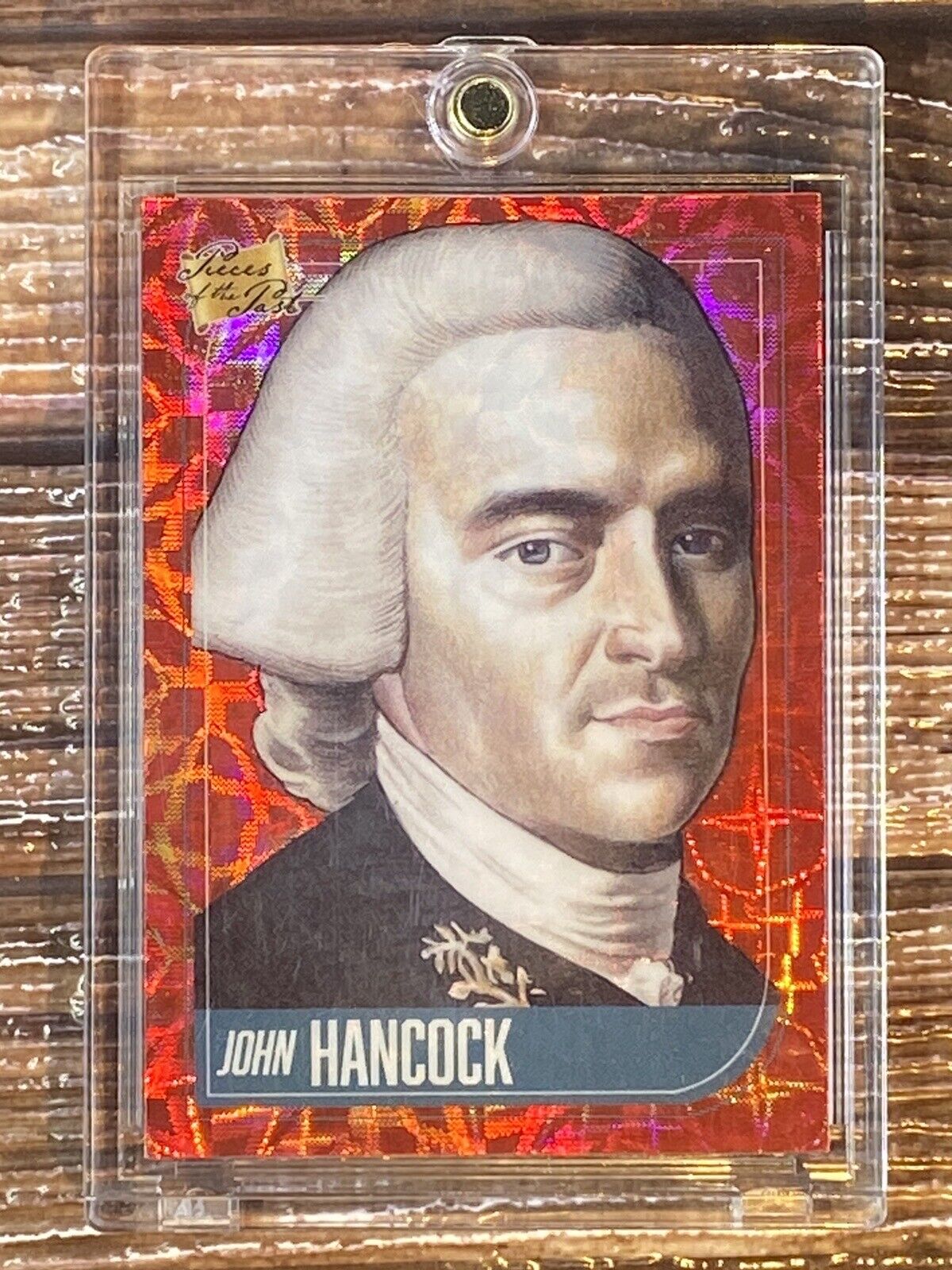 2021 Super Pieces Of The Past Red John Hancock 1/1 Card