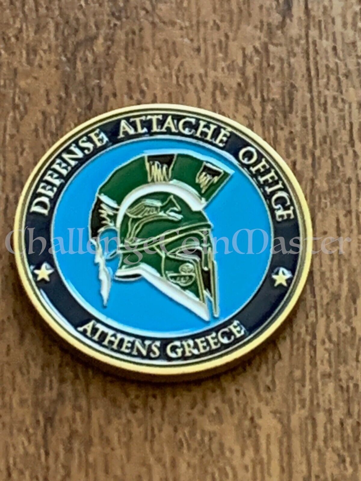 E33 Defense Attache Office Athens Greece Challenge Coin