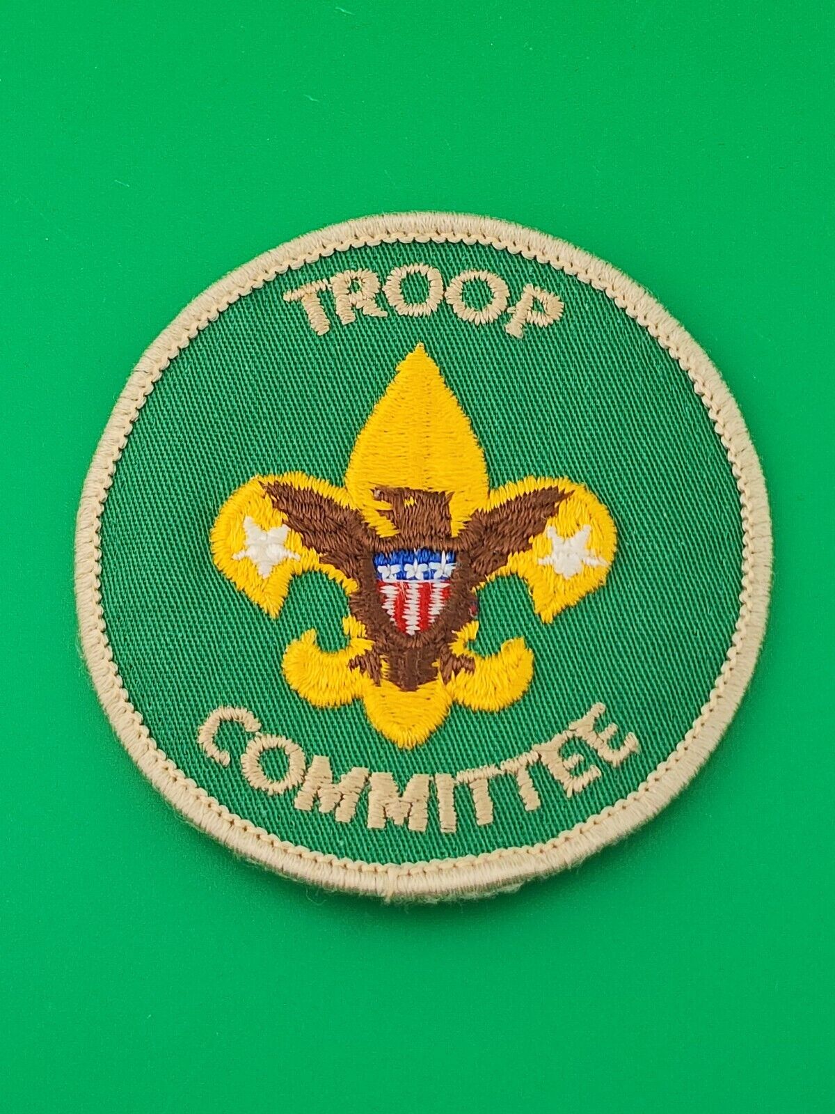 Troop Committee Green Leader Patch BSA Boy Scouts America
