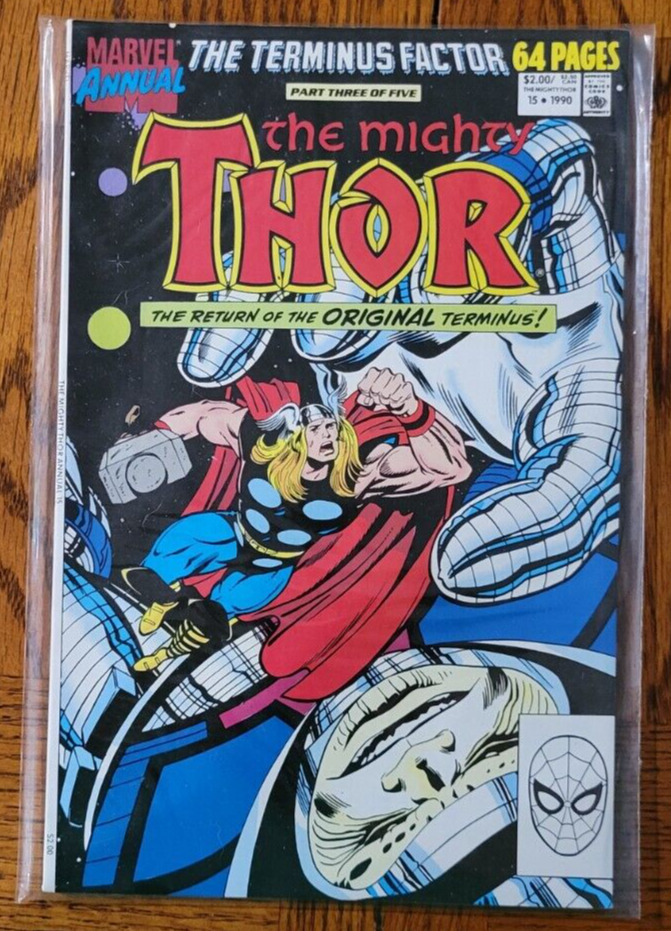 Mighty Thor Annual #15 Marvel Comics 1990 Pt 3 of 5. 64 pg. The Terminus Factor