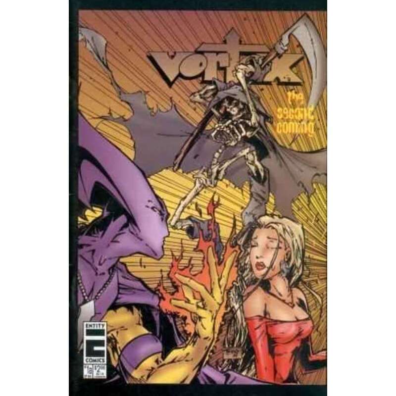 Vortex: The Second Coming #1 Cover A in Near Mint condition. Entity comics [r&
