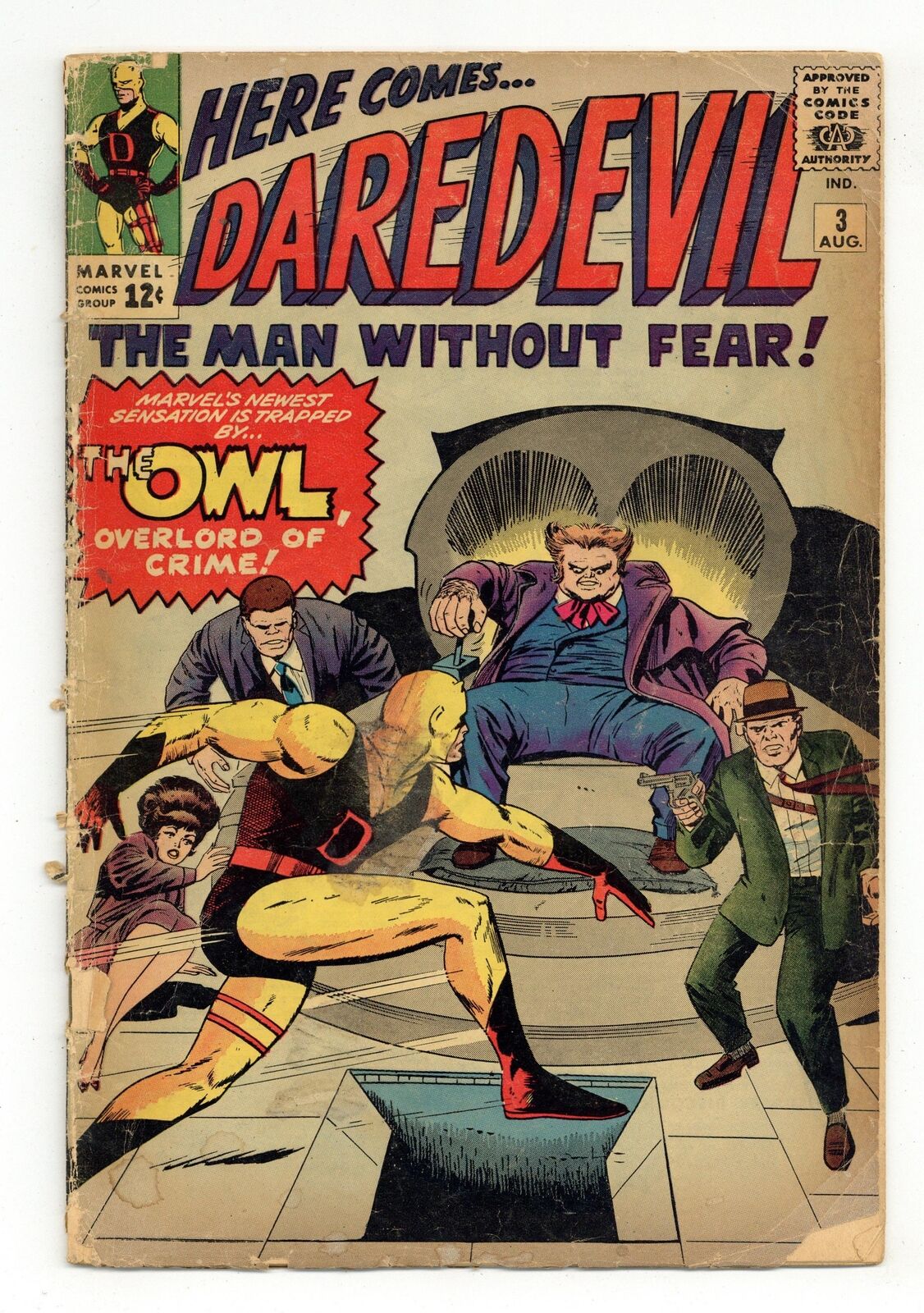 Daredevil #3 FR/GD 1.5 1964
