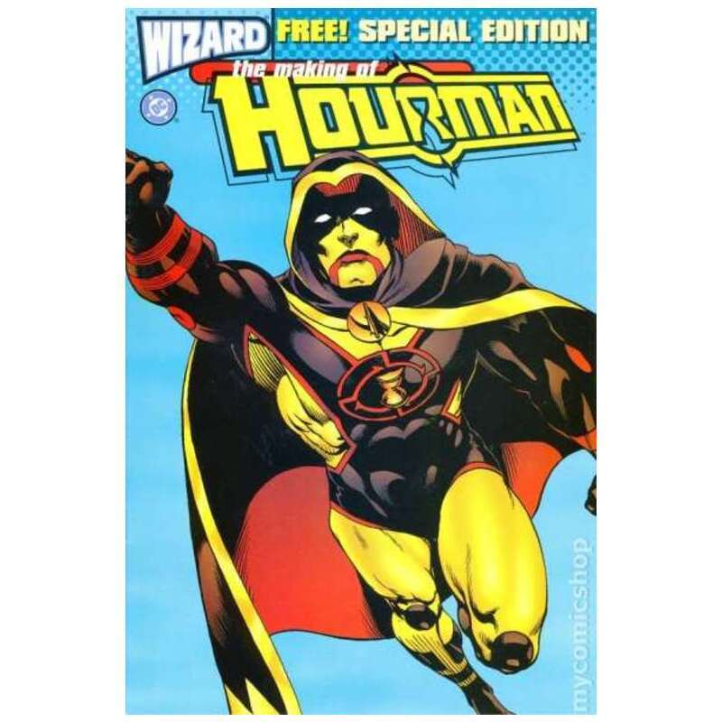 Wizard Magazine The Making of Hourman #1 in VF condition. Wizard comics [m\'