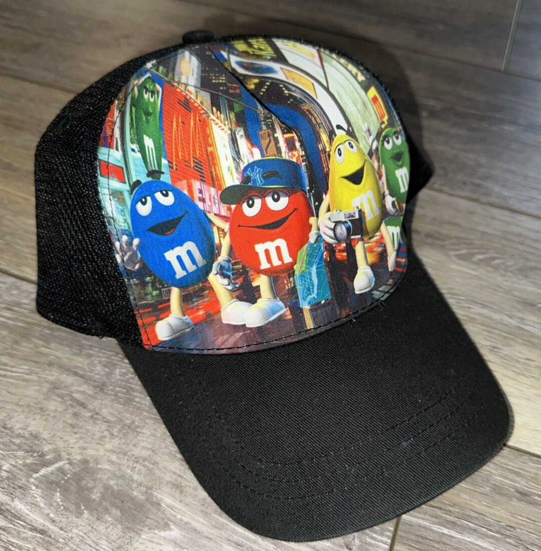 Vintage Y2K M&M\'s World New York City NYC Snapback Hat Cap Adult Size