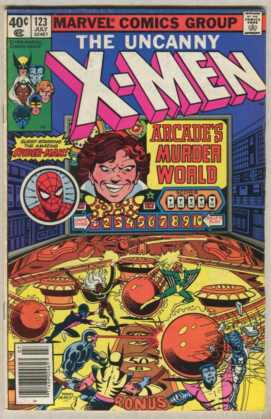 Uncanny X-Men #123  (Marvel 1979) BI
