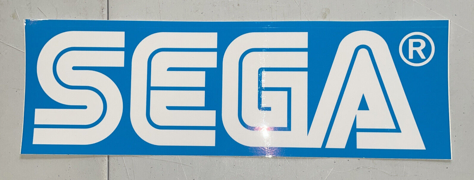 (Sega) Super Hang On - Side Art Decal - Arcade Decal Sticker Vinyl Repro Logo
