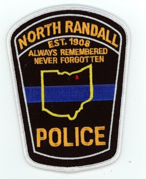 OHIO OH NORTH RANDALL POLICE NICE SHOULDER PATCH SHERIFF