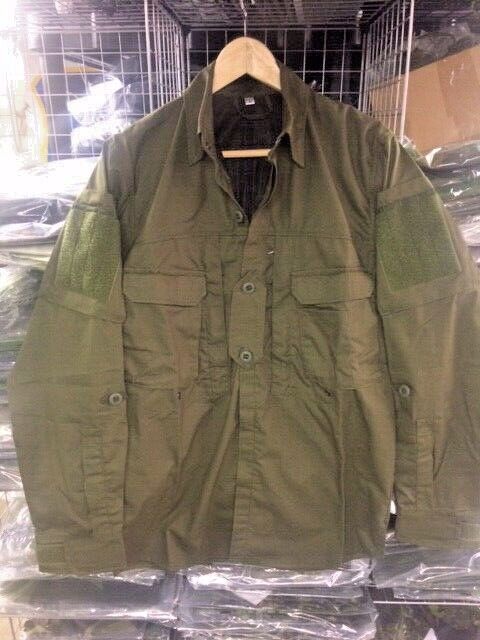 XLarge A110 Arktis Olive Green Combat Shirt SAS SF FBI