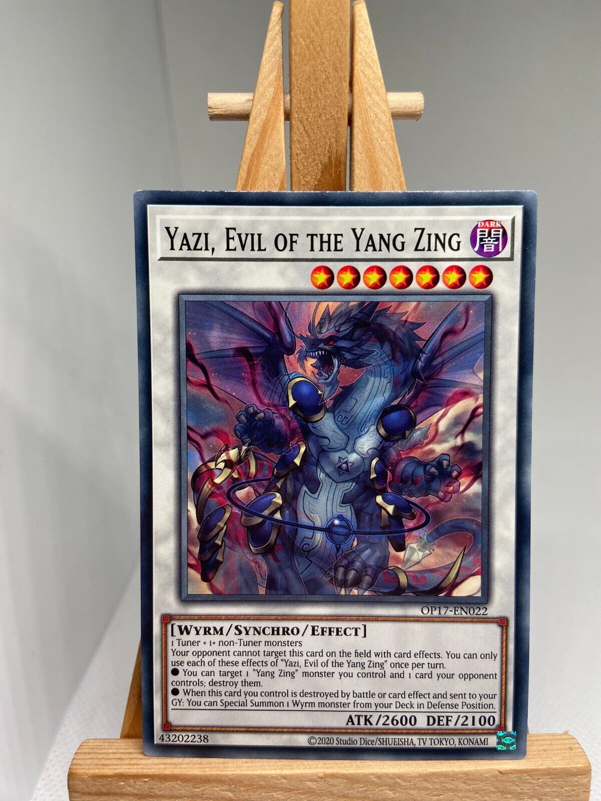 Yazi, Evil Of The Yang Zing - OP17-EN022 - NM - YuGiOh