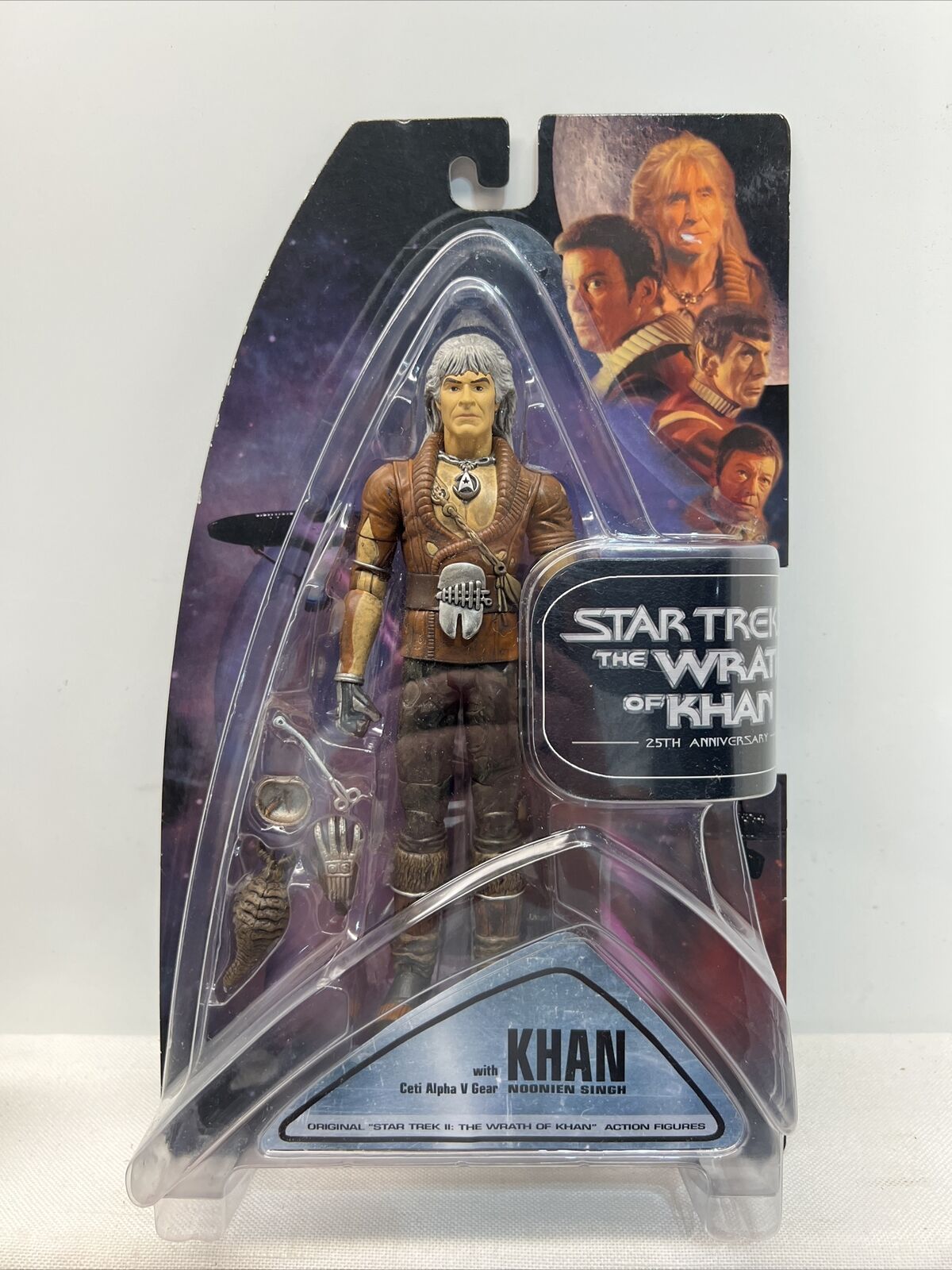 STAR TREK II Wrath Of Khan Art Asylum Diamond Select KHAN 7\