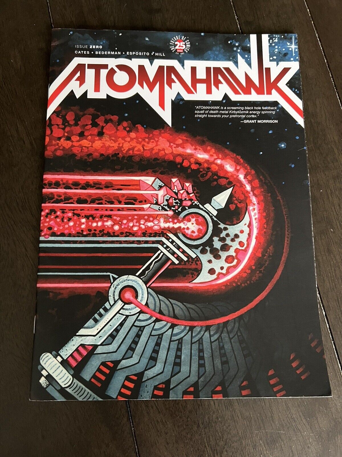Atomahawk Issue 0 - Image Comics 2017 - Magazine Sized - Donny Cates Smoke Free