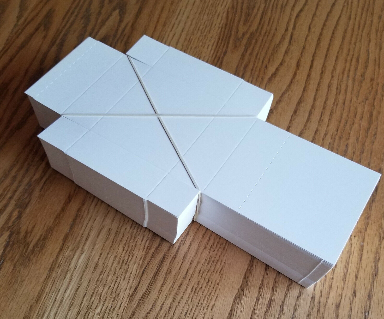 FB-12 Fold up boxes 100 count White 3 3/4\