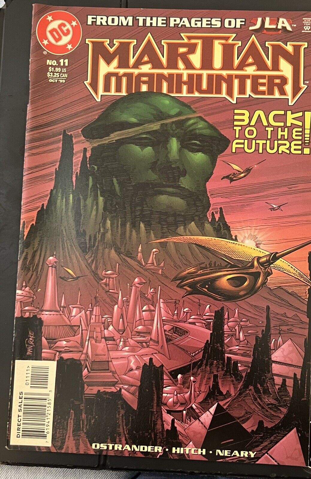 Comic Books Martian Manhunterb#11 Back To The Future