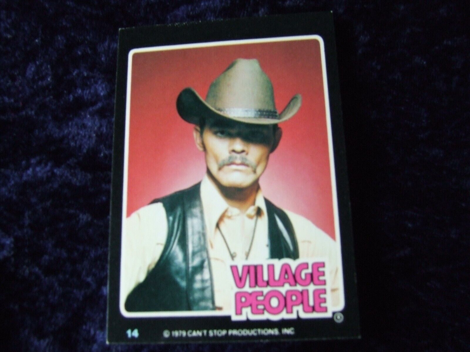1979 Randy Jones Village People Cowboy Trading Card #14 - Can't Stop Productions