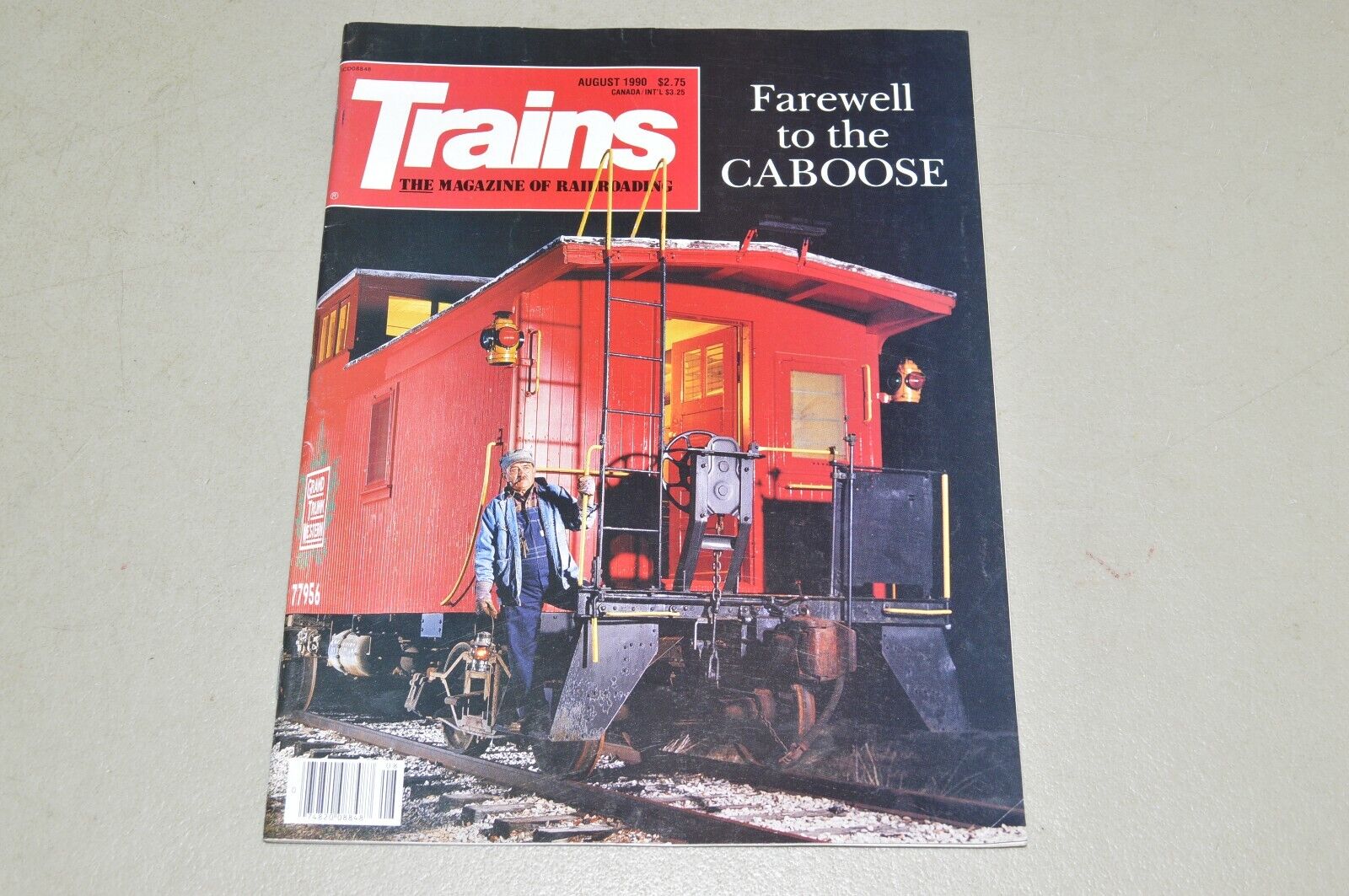 Trains Magazine railroad August 1990 Cabooses