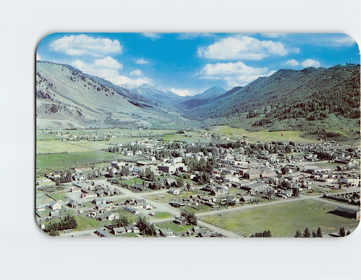 Postcard Panorama of Jackson Wyoming USA
