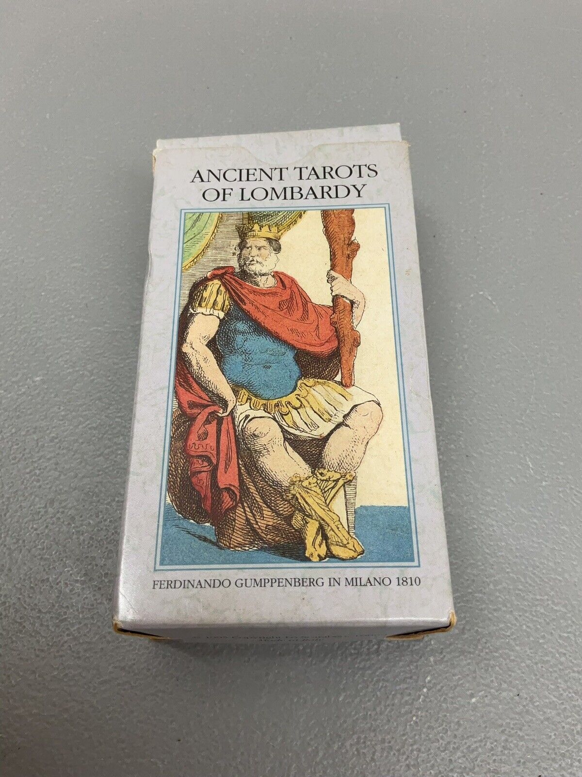Ancient Tarot Of Lombardy 78 Arcana Cards 22 Major 56 Minor 1995 Edition RARE 