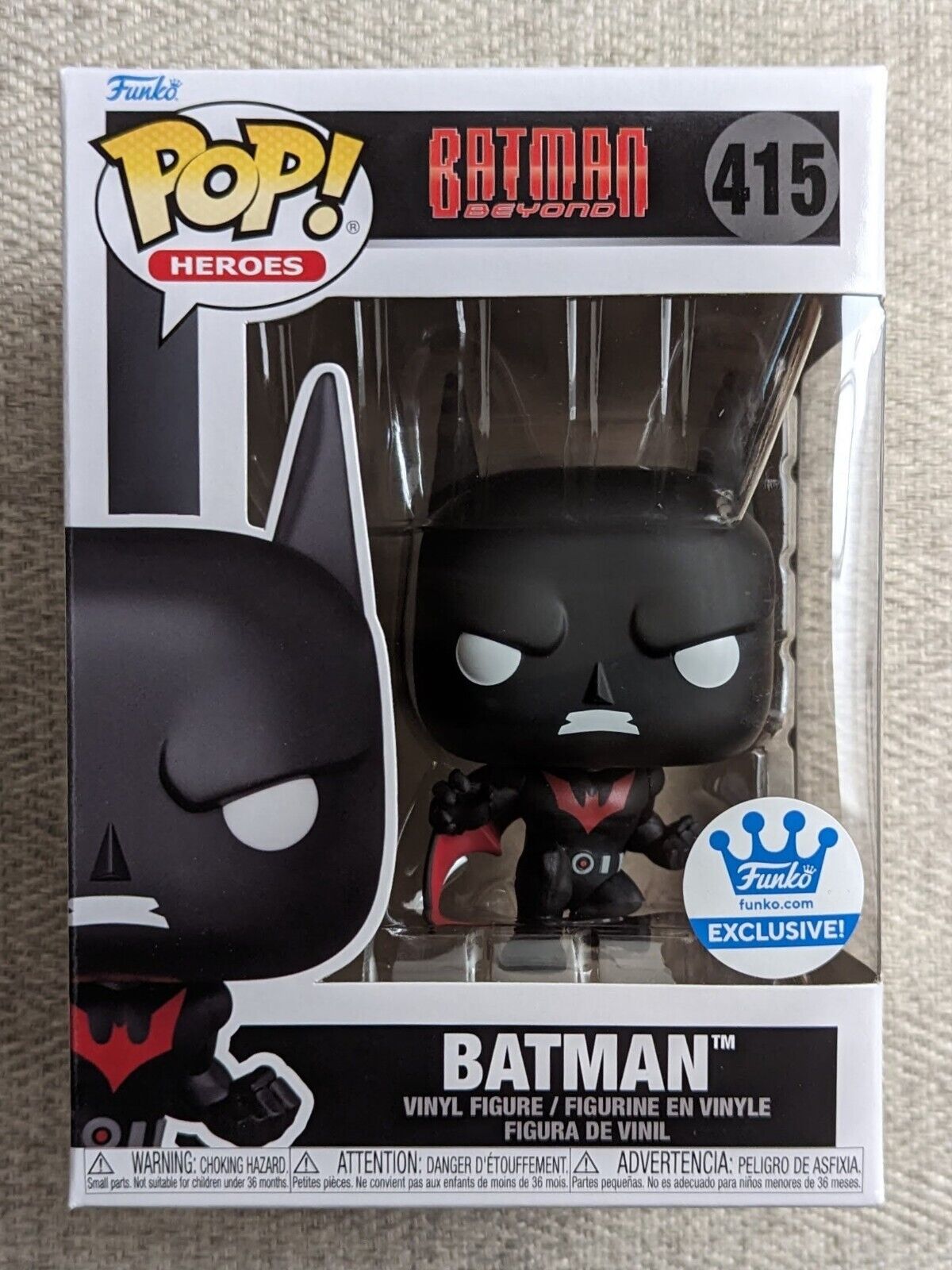 Funko POP Batman - Beyond BATMAN Heroes DC #415 - Funko Shop Exclusive