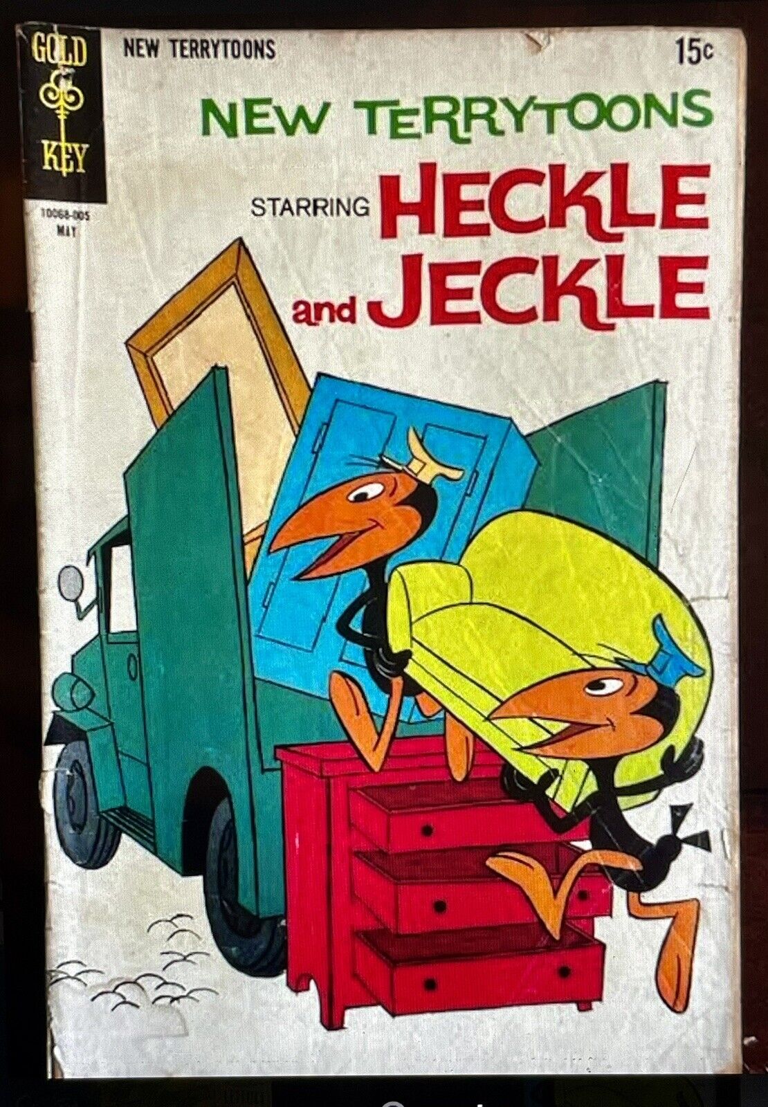 Vintage Gold Key Comics Book New Terrytoons Heckle and Jeckle Nov 1963 15 Cents