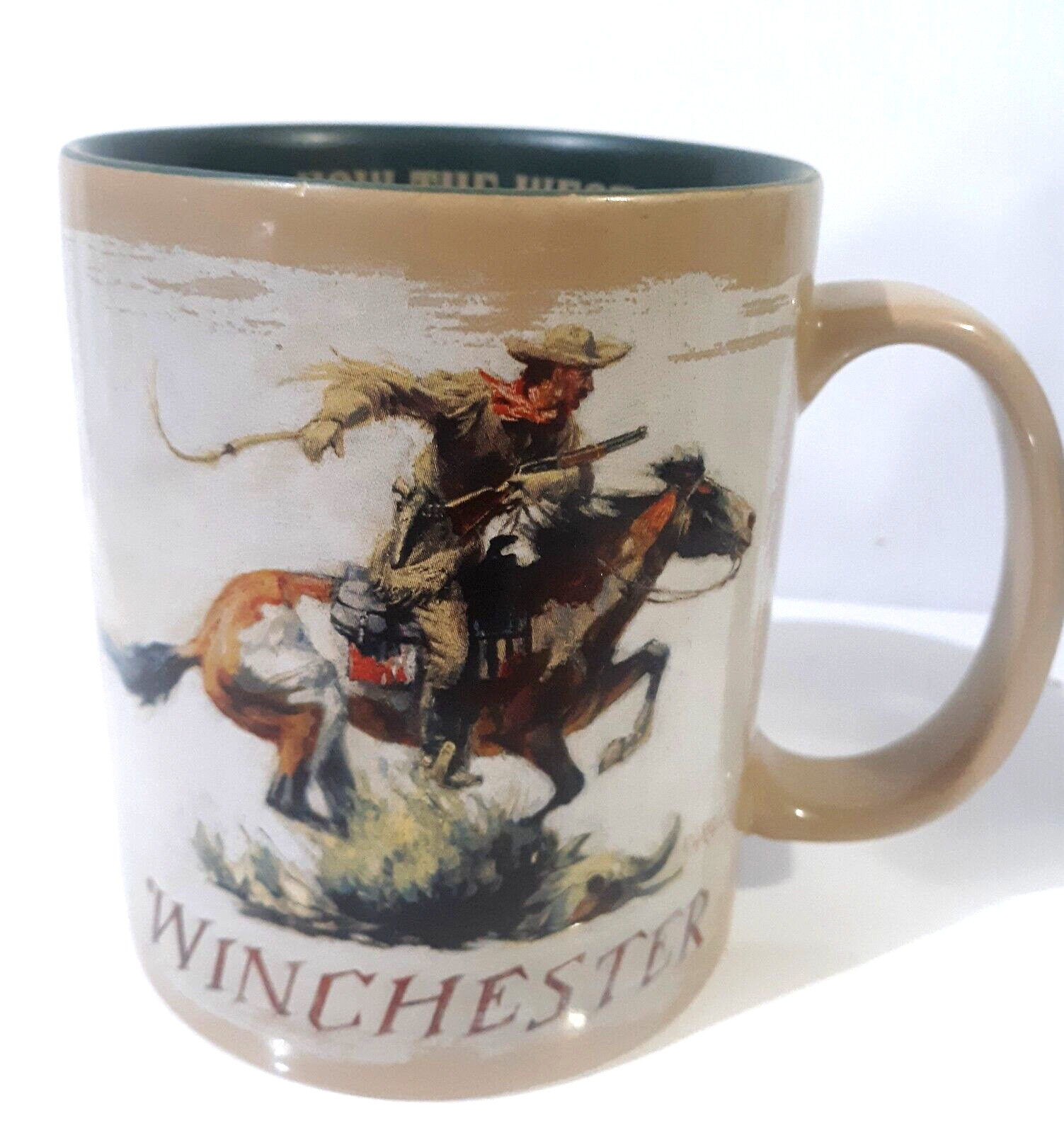Winchester Western Large Coffee Mug Advertising 4 1/4\