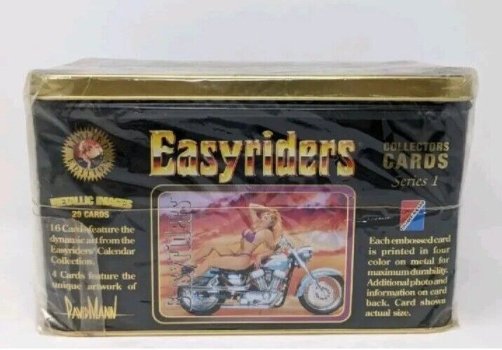 Easyriders Trading Cards Metallic Images Set Series box Vintage Limited Edition.