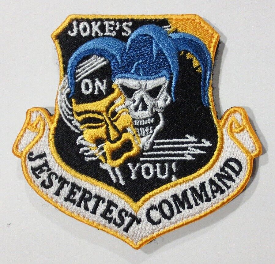 F-35 FLIGHT TEST SQUADRON 461st DEADLY JESTERS JESTERTEST COMMAND PATCH AWESOME