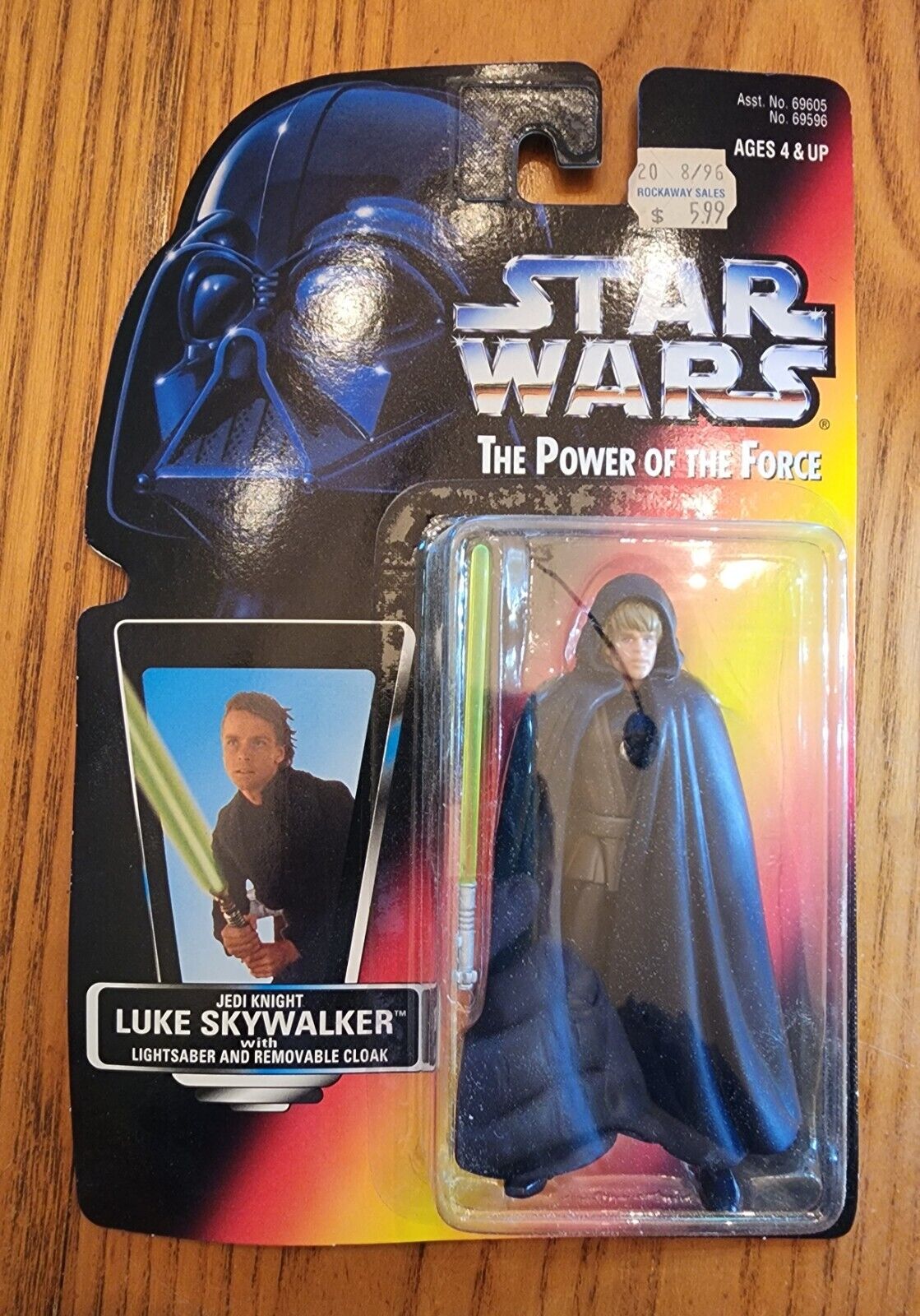 Star Wars 1997 Luke skywalker  figure unopened new cond. Power of the Force